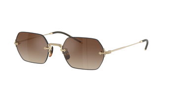 Das Bild zeigt die Oliver Peoples Sonnenbrille OV1353ST 5035Q1 leicht seitlich.